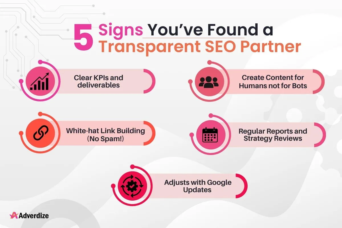 5 signs you've found a transparent SEO partner